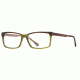 Hickey Freeman HF Richmond SEHF RICH00 Single Vision Prescription Eyeglasses - Olive Horn SEHF RICH005335 GN
