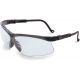 Howard Leight Genesis Uvex Protective Eyeglasses Black Frame, Clear Lens R03570