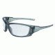 Howard Leight Uvex A1500 Safety Eyewear with Hardcoat lens coating, Gray Frame, Clear Lens, One size fits most R-02226