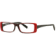 HUMMER Eyegear HU H2010 SEHU 201000 Bifocal Prescription Eyeglasses - Red SEHU 2010005545 RD
