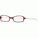 HUMMER Eyegear HU H2014 SEHU 201400 Progressive Prescription Eyeglasses - Firehouse Red SEHU 2014005040 RD