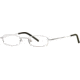 HUMMER Eyegear HU HX7 SEHY HX0700 Single Vision Prescription Eyewear - Steel SEHY HX07004435 SV