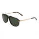 Jaguar 37258 Sunglasses, Brown-Gold Frame, Polarized Lens, 59-14-145, JG37258598940