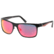 Jaguar 37715 Sunglasses, Male, Black-Orange/Red Mirror Lenses, 57-17-135 37715-610