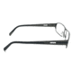 Jaguar Titanium Eyeglasses 35017 with Rx Prescription Lenses, Select Frame Color Black-Gunmetal Frame