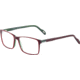 JOOP! 81143 Progressive Prescription Eyeglasses, Dark Red Green Frame, 81143-4151PR
