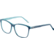 JOOP! 81158 Progressive Prescription Eyeglasses, Dark Blue Turquoise Frame, 81158-4297PR