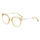 Joop! 82028 Bifocal Prescription Eyeglasses, Brown Transparent Frame, 82028-4417BI