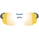 Julbo Aerolite Sunglasses Translucent Blue/Blue Frame with Zebra Light Lenses, J4963212