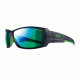 Julbo Armor Sunglasses with Spectron 3CF Lenses, Matte Blue/Green, Large J4921112