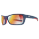 Julbo Blast Sunglasses, Dark Blue/Red Frame w/Zebra Light Fire Lenses 4713112