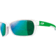 Julbo Blast Sunglasses, White/Green Frame w/Spectron 3CF Lenses 4711116