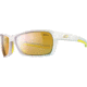 Julbo Blast Sunglasses, White/Yellow Frame w/Zebra Lenses 4713111