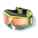 Julbo Cassiopee Rx Insert Goggles - Green Frame, Cat 3 Flash Silver/Orange tint lens 70512160