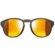 Julbo Elevate Sunglasses Brown Deco/Black Frame with Polarized 3CF Lenses, J5169151