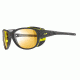 Julbo Explorer 2.0 Sunglasses with Zebra Lenses, Matte Gray/Yellow, Large J4973121