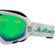 Julbo Planet Goggles, White/Green, XL 73012113