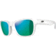 Julbo Reach L Single Vision Prescription Sunglasses, Shiny White Frame, Spectron 3+ W/ Green Flash Lens-J4661111SV