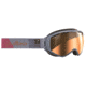 JULBO Titan Ski Goggles,Grey,Camel Lenses w/Silver Flash, XL 80250215