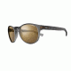 Julbo Valparaiso Sunglasses, Matte Translucent Black with Polarized 3 Lenses, Matte Translucent Black, Medium J4939014