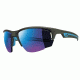 Julbo Venturi Sunglasses, Matt Black/Blue Frame w/Spectron 3CF Lenses 4701114