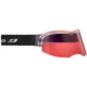 Julbo Visor Goggles, Black w/Vermillion Cat 2 Single Cylindrical Lenses And A No Flash Treatment 70029140