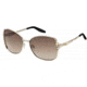 Just Cavalli JC407S Sunglasses - Gold Frame Color, Gradient Brown Lens Color