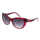 Just Cavalli JC631S Sunglasses - Red Frame Color, Gradient Smoke Lens Color