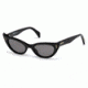 Just Cavalli JC777S Sunglasses - Shiny Black Frame Color, Smoke Lens Color