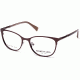 Kenneth Cole KC0270 Eyeglass Frames - Matte Dark Brown Frame Color