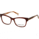 Kenneth Cole KC0297 Eyeglass Frames - Matte Dark Brown Frame Color
