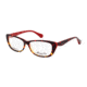 Kenneth Cole New York KC0202 Eyeglass Frames - Red Havana Frame Color