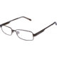 Kenneth Cole New York KC0701 Eyeglass Frames - Shiny Dark Brown Frame Color