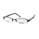 Kenneth Cole Reaction KC0708 Eyeglass Frames - Shiny Dark Brown Frame Color
