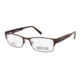Kenneth Cole Reaction KC0735 Eyeglass Frames - Matte Dark Brown Frame Color