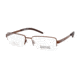 Kenneth Cole New York KC0742 Eyeglass Frames - Shiny Dark Brown Frame Color