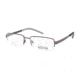 Kenneth Cole New York KC0742 Eyeglass Frames - Shiny Gun Metal Frame Color
