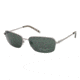 Kenneth Cole New York KC7024 Sunglasses - Shiny Gun Metal Frame Color