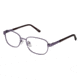 LAmy C By 523 Single Vision Prescription Eyeglasses - Frame Lilac/ Mulberry, Size 51/16mm CYCBL52302