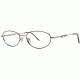 LAmy C by L'Amy 507 Progressive Prescription Eyeglasses - Frame Gold, Size 52/16mm CYCBL50701