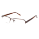 LAmy C by L'AMY 615 Single Vision Prescription Eyeglasses - Frame BROWN CYCBL61503