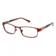 LAmy Cadence Eyeglass Frames - Frame Matte Nude Rose / Light Brown LYCADENCE02