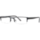LAmy Etienne Bifocal Prescription Eyeglasses - Frame Matte Blue/Matte Black, Size 53/19mm LYETIENNE03