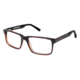 LAmy GEORGES Single Vision Prescription Eyeglasses - Frame TORTOISE, Lens Color Fade, Size 54/17mm LYGEORGES02