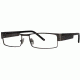 LAmy Jacques Eyeglass Frames - Frame Pewter/Black, Size 55/17mm LYJACQUES01