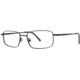 LAmy Port 413 Single Vision Prescription Eyeglasses - Frame Black/Grey, Size 54/17mm LYPORT41303