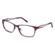 LAmy Valerie Progressive Prescription Eyeglasses - Frame MATTE PURPLE, Size 53/19mm LYVALERIE03