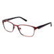 LAmy Veronique Progressive Prescription Eyeglasses - Frame MATTE BURGUNDY, Size 50/17mm LYVERONIQUE01