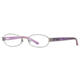 Laura Ashley Sugar &amp; Spice SELG SUGR00 Single Vision Prescription Eyewear - Plum SELG SUGR004725 PU