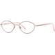 Laura Ashley Antoinette SELA ANTN00 Eyeglass Frames - Brown Rose SELA ANTN005335 BN